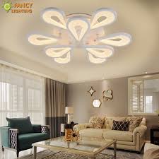 Us 93 42 61 Off Modern Ceiling Lamp Water Drop Warm Nature Cool White Led Ceiling Light For Bedroom Living Room Lights 85 265v Plafonnier Led In