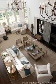Attempting to fill an empty living room can be a daunting task. Tour The Beautiful 2014 Southern Living Idea House In Bluffton South Carolina Hamptons Living Room Livingroom Layout Big Living Rooms