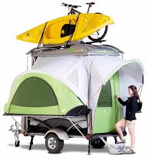 At only 920lbs this stand up camping trailer is anything b. Can A Travel Trailer Fit In A Garage With 9 Examples That Fit Perfectly Go Travel Trailers