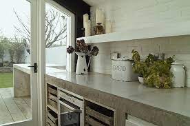concrete as a kitchen countertop material