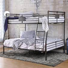 bowery hill full over queen bunk bed in
