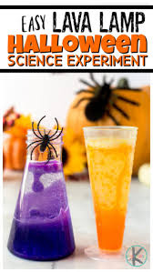 halloween lava l science experiment