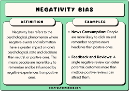 25 negativity bias exles 2024