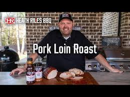 pork loin roast on the weber grill a