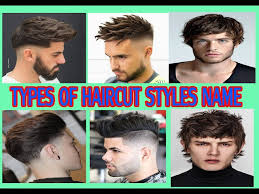types of haircut styles names for men