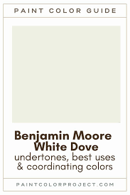 Benjamin Moore White Dove A Complete