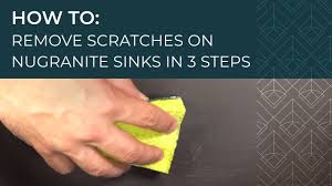 removing scratches on nugranite sinks