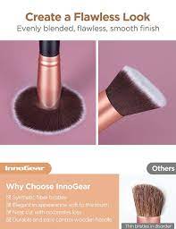innogear makeup brushes set 21 pcs