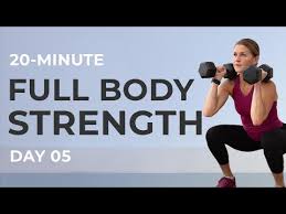 full body functional strength workout