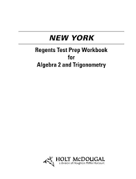 New York Regents Test Prep Workbook For