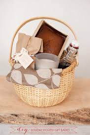 diy holiday hostess gift basket the