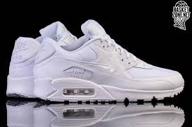 Nike sneaker air max 90 essential black white 2019 running athletic men size 8.5top rated seller. Nike Air Max 90 Essential Triple White Price 122 50 Basketzone Net