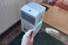 how to remove smell in a portable ac