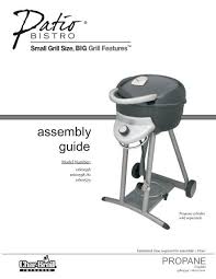 Char broil grill propane tank holder. G 42804394 Bistro Assembly Guide English Char Broil Grills