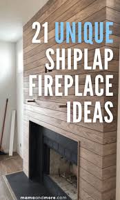 Modern Shiplap Fireplace Ideas