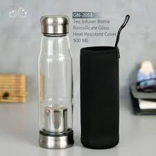 Tea Infuser Glass Bottle For Indoor