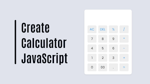 make calculator in html css javascript