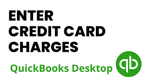 how to enter credit card charges in