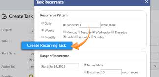 Recurring Task Add On Orangescrum Say No To Repetitive Work