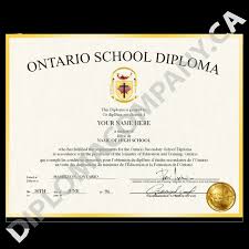 Canada Fake High School Diploma Diplomacompany Ca