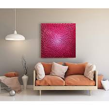 Pink Wall Art Big Canvas Art