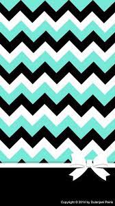 Chevron Wallpaper Bow Wallpaper Black