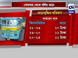 New Bus Taxi Fare Will Be Effective From June 11 Kolkata West Bengal