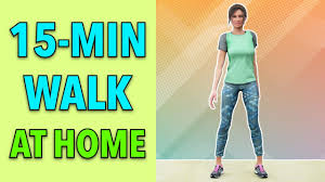 15 minute walk at home simple workout