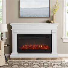 I love my new electric. 58 Beau White Electric Fireplace