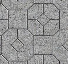 Ceramic Block Print Garden Floor Tile