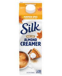 pumpkin e almond creamer silk