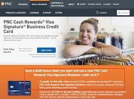 pnc cash rewards business credit card