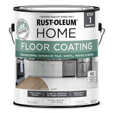 Rust Oleum Home 1 Gal Ultra White Interior Floor Base Coating 2 Pack Ultra White