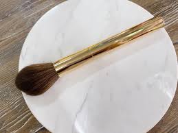 gold powder brush makeup brush