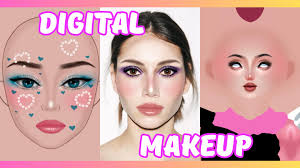 dessiner un maquillage numérique sur