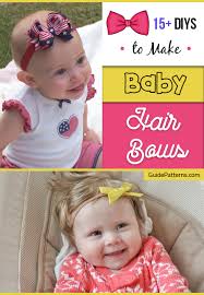 Children's gifts do it yourself headband organization. 15 Diys To Make Baby Hair Bows Guide Patterns