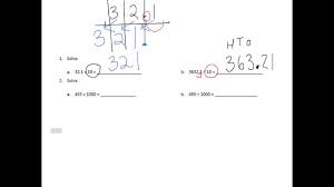 Plot point # at 3 4. Place Values In Decimals Solutions Examples Videos Worksheets Lesson Plans