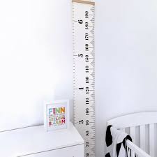 Ruler Height Chart Kids Measurement Wall Stickers Nursery Decor Removable Decal