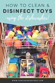 how to clean baby toys dishwasher