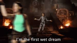 Lara Croft Wet Dream GIF - Lara Croft Wet Dream Epic Rap Battles Of History  - Discover & Share GIFs