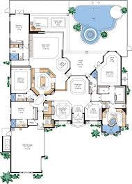 House Plans Designs Luxury Home Floor