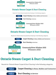 ontario steam carpet duct cleaning