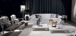 luxury oversized white sofa black and
