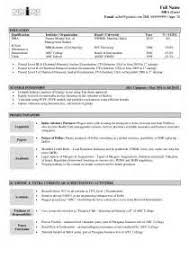 Resume Objectives         Free Sample  Example  Format Download     Free Resumes Tips Beautiful MBA Finance Marketing Resume Sample    