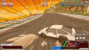retro arcade racer buck up and drive