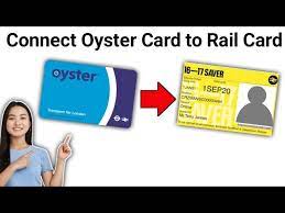 how to connect oyster card to railcard