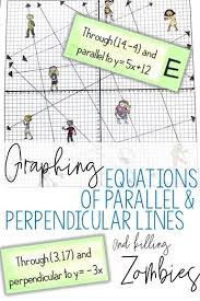 Perpendicular Lines Graphing Lines