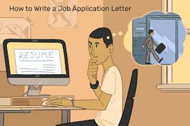 sle cover letter for a job application