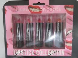 beauty concepts lipstick collection