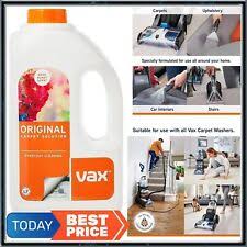 vax carpet cleaner solution ebay